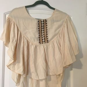 Chelsea & Violet Cream Top